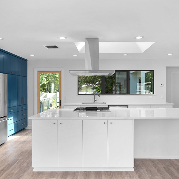 Beautiful new kitchen countertop